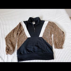 Half Zip Sweatshirt American Eagle